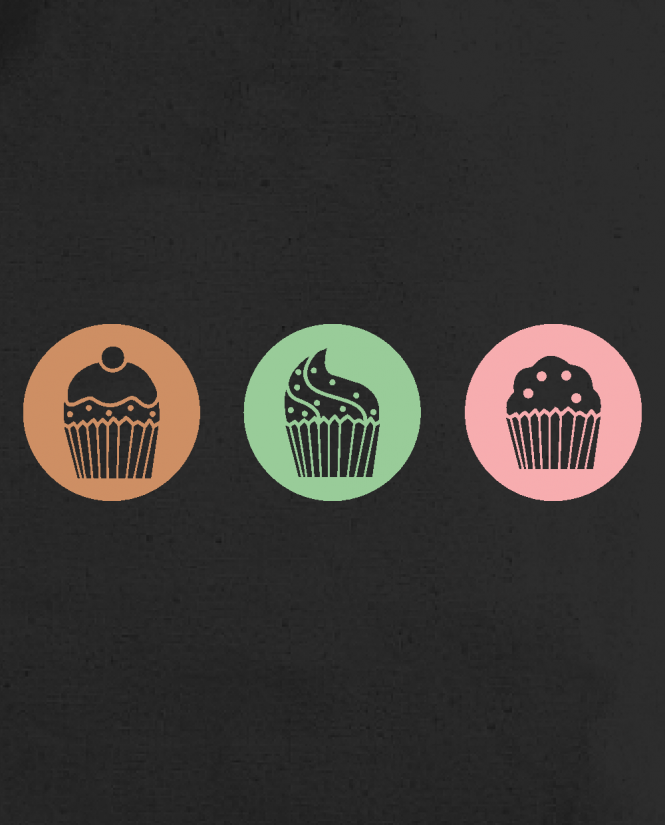 Cupcakes Krepšys